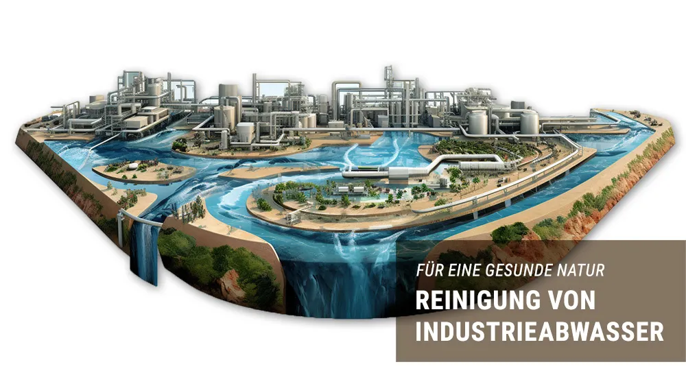 Reinigung von Prozesswasser und Industrieabwasser 