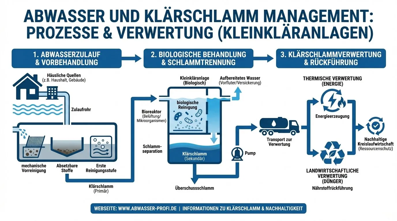 Alles Wissenswerte zu Abwasser und Klrschlamm