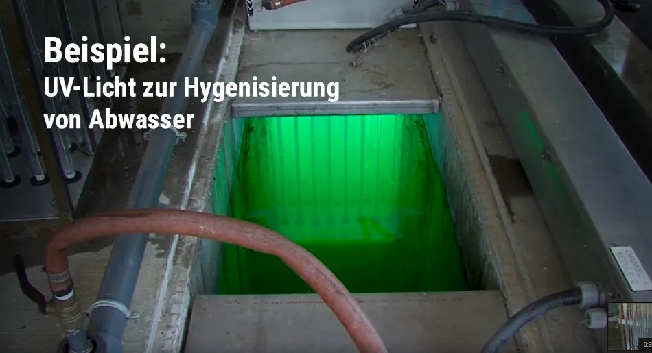 Uv-Hygenisierung bei Kläranlagen